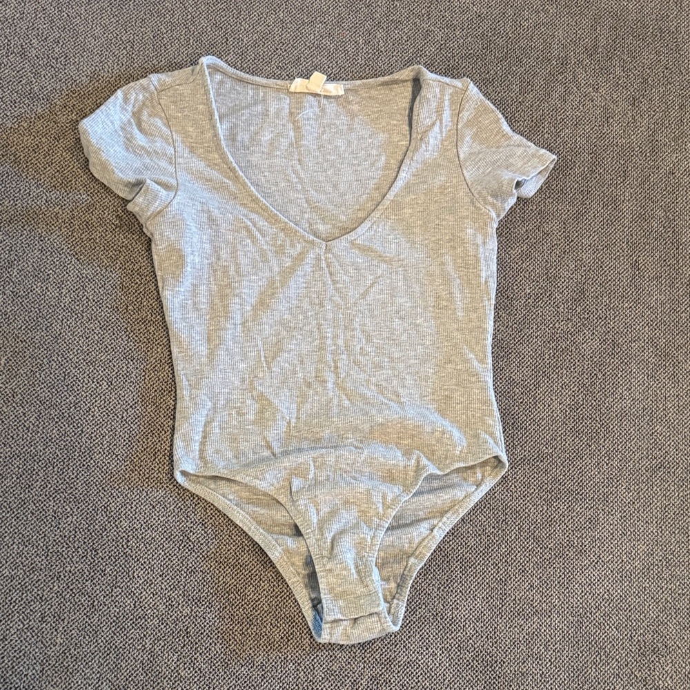 Listicle Light Gray Women's Shapewear Bodysuit